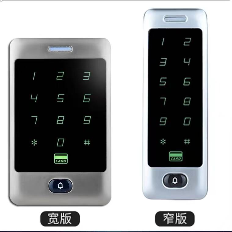 金属触摸刷卡密码门禁